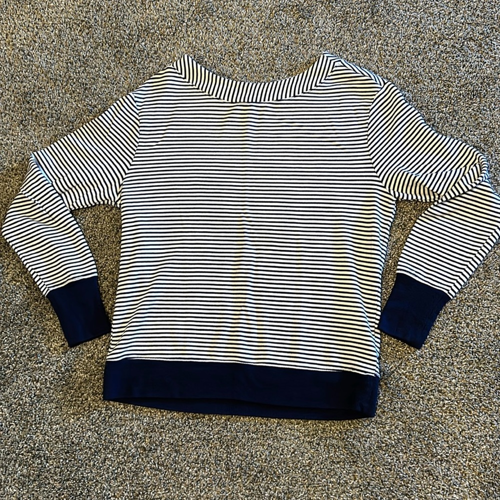 Athleta Stripped Sweater